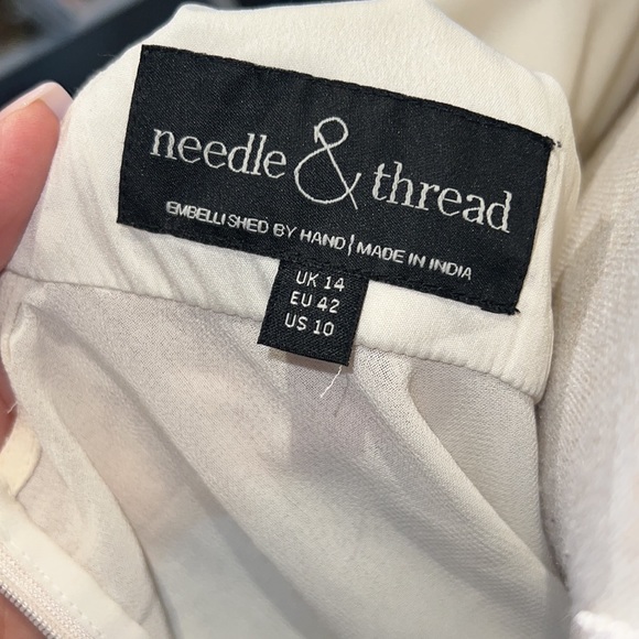 Needle & Thread Embellished By Hand Formal Gown - Size 10 - Picture 12 of 16